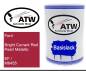 Preview: Ford, Bright Currant Red Pearl Metallic, EF / M6455: 500ml Lackdose, von ATW Autoteile West.